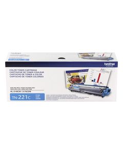 Brother - TN221C Toner Cartridge - Cyan