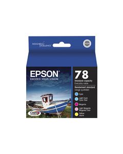 Epson - 78 5-Pack Ink Cartridges - Cyan/Magenta/Yellow