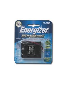 Jensen - 3.6-Volt NiMH Battery for Select Cordless Phones - Black