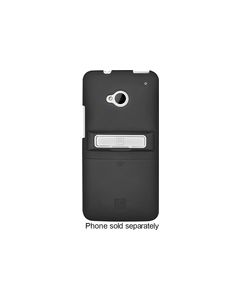 Platinum Series - Kickstand Case for HTC One Cell Phones - Black