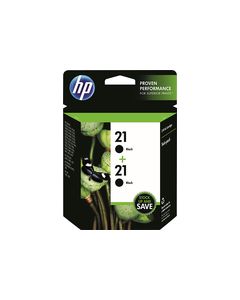 HP - 21 2-Pack High-Yield Ink Cartridges - Black