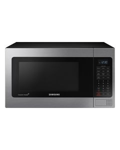 Samsung - 1.1 Cu. Ft. Countertop Microwave - Stainless Steel