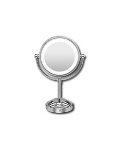 Conair - Classique Collection Double-Sided Lighted Makeup Mirror - Chrome