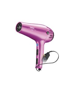 Conair - Ionic Ceramic Cord-Keeper 1875-Watt Hair Dryer - Pink