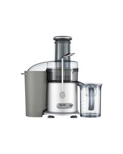 Breville - Juice Fountain Plus Electric Juicer - Silver