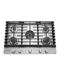 KitchenAid - 30" Built-In Gas Cooktop - Stainless Steel