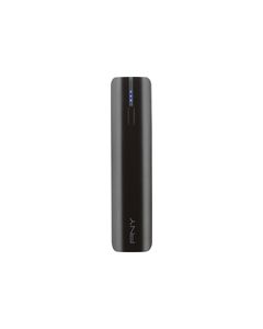 PNY - PowerPack 2600 USB Rechargeable External Battery - Black