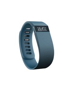 Fitbit - Charge Wireless Activity Tracker (Large) - Slate