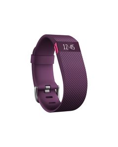 Fitbit - Charge HR Activity Tracker + Heart Rate (Large) - Plum