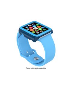 Speck - CandyShell Fit Hard Shell Case for 38mm Apple Watch™ - Deep Sea Blue/Maya