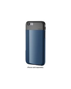 LUNATIK - FLAK Skin Case for Apple® iPhone® 6 and 6s - Dark Blue