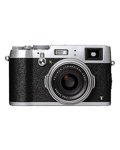 Fujifilm - X100T 16.3-Megapixel Digital Camera - Silver