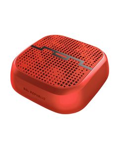 SOL REPUBLIC - PUNK Indoor/Outdoor Wireless Bluetooth Speaker - Fluoro Red