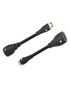 Monster - Mini HDMI-to-HDMI Adapter - Black