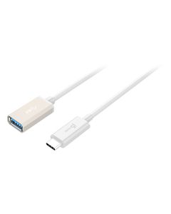 j5 create - USB Type-C-to-USB 3.0 Type-A Adapter - White