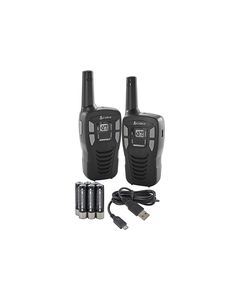 Cobra - 16-Mile 22-Channel FRS/GMRS 2-Way Radio (Pair) - Black