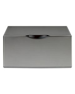 Samsung - Laundry Pedestal - Platinum Stainless