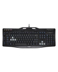 Logitech - G105 Gaming Keyboard - Black/Silver