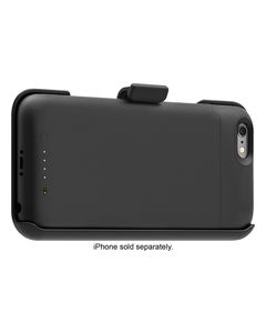 mophie - Belt Clip Case for juice pack and Apple® iPhone® 6 Plus and 6s Plus - Black