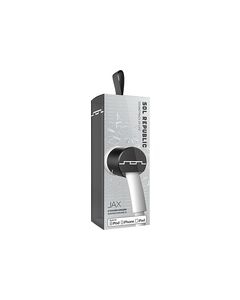 SOL REPUBLIC - Jax Earbud Headphones - White/Black