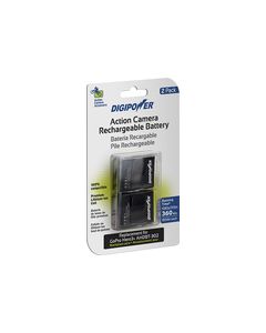 DigiPower - Lithium-Ion Batteries (2-Pack) - Black
