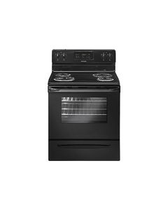 Frigidaire - 30" Self-Cleaning Freestanding Electric Range - Black