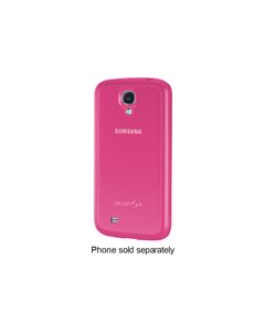 Samsung - Protective Cover + Case for Samsung Galaxy S 4 Mobile Phones - Pink