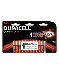 Duracell - Quantum AAA Batteries (12-Pack) - Red