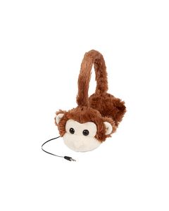 ReTrak - Animalz Monkey Over-the-Ear Headphones - Brown