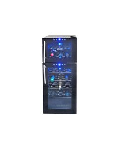 NewAir - 21-Bottle Wine Cooler - Black