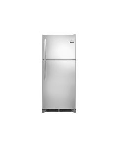 Frigidaire - Gallery 20.4 Cu. Ft. Custom-Flex Top-Freezer Refrigerator - Stainless Steel