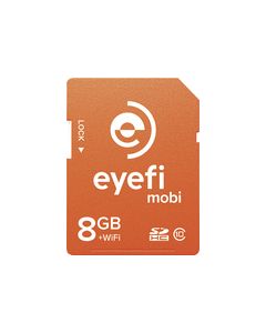 Eye-Fi - Mobi 8GB SDHC Class 10 Memory Card - Orange