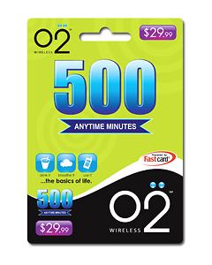 O2  Wireless - $29.99 Airtime Card