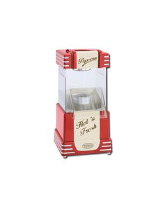 Nostalgia Electrics - Retro Series Hot Air Popcorn Popper - Red