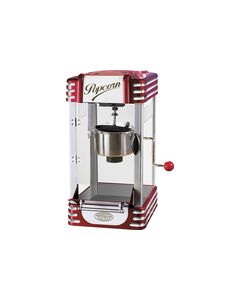 Nostalgia Electrics - Retro Kettle Popcorn Maker - Red