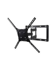 Peerless-AV - Full-Motion TV Wall Mount for Most 42" - 75" Flat-Panel TVs - Extends 16.07" - Black