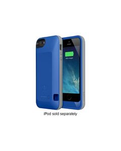 Belkin - Grip Power Battery Case for Apple® iPhone® 5 and 5s - Civic Blue/Stone