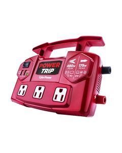 CyberPower - PowerTrip 480 Power Inverter - Red