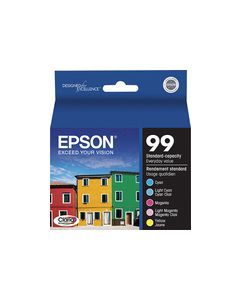 Epson - 99 Ink Cartridge - Cyan/Light Cyan/Magenta/Light Magenta/Yellow