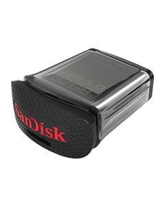 SanDisk - Ultra Fit 32GB USB 3.0 Flash Drive - Black/Silver