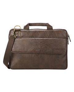 Eddie Bauer - Laptop Briefcase - Soft Brown