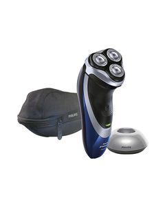 Philips Norelco - PowerTouch Wet and Dry Electric Razor - Black/Blue