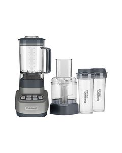 Cuisinart - Velocity Ultra Trio 56-Oz. Blender/Food Processor - Gunmetal