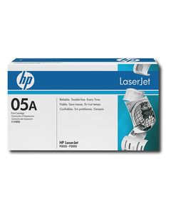 HP - 05A High-Yield Toner Cartridge - Black