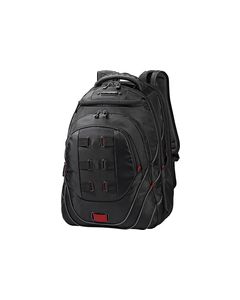 Samsonite - Tectonic PFT Laptop Backpack - Black/Red