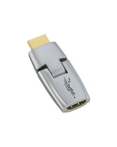 Rocketfish™ - HDMI Swivel Adapter - Silver/Gold