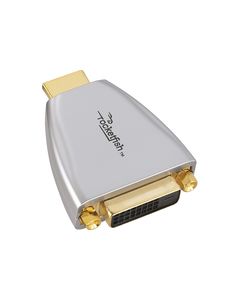 Rocketfish™ - DVI-to-HDMI Adapter - Silver/Gold