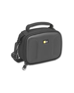 Case Logic - Hard Shell Case for Most Compact Camcorders - Black