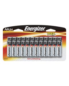 Energizer - MAX Batteries AA (24-Pack) - Black