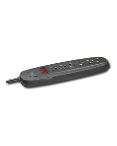 Dynex™ - 6-Outlet Home Theater Surge Protector